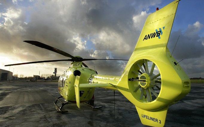 Artsen zetten te weinig traumahelikopters in. Foto ANP