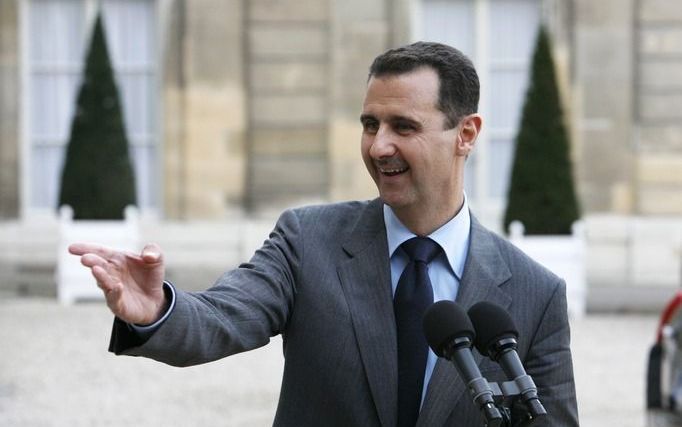 De Syrische president Bashar al–Assad. Foto EPA