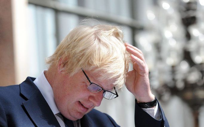 Boris Johnson beeld AFP