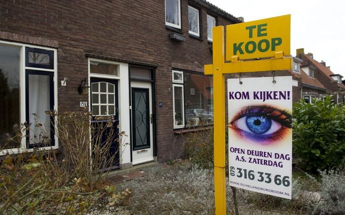 Huis in de verkoop. - Foto ANP