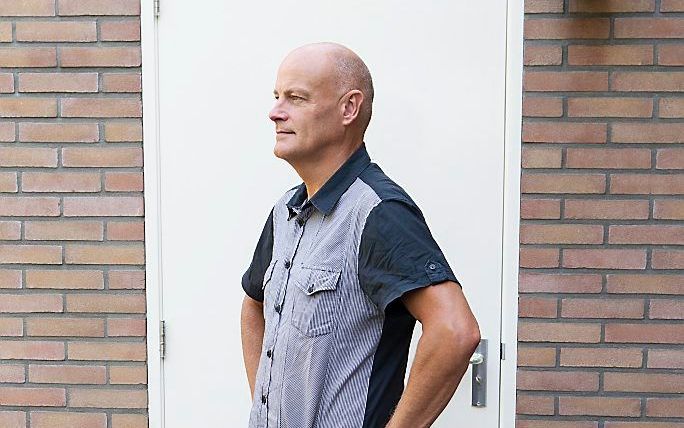 Raadslid Peter Frans Koops van de Spakenburgse Vrijheidspartij (SVP). beeld RD, Anton Dommerholt