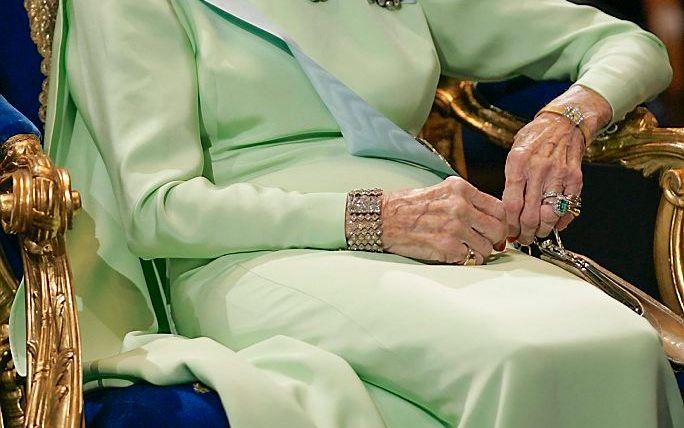 De Zweedse prinses Lilian is zondag op 97-jarige leeftijd overleden.  Foto EPA