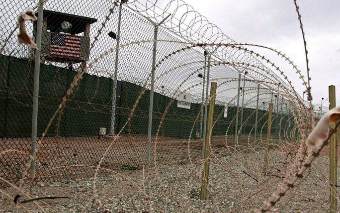 Een Amerikaanse rechter heeft donderdag bepaald dat het eerste proces tegen een terreurverdachte in de Amerikaanse gevangenis Guantanamo Bay volgende week maandag kan beginnen. Foto EPA