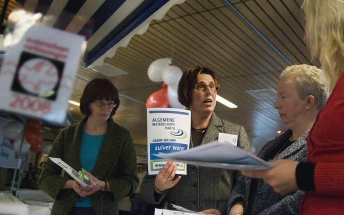 De ophef over de ongeldigheid of slechte privacybescherming van de stembiljetten voor de waterschapsverkiezingen is nergens voor nodig. Dat vindt de Unie van Waterschappen. Foto ANP