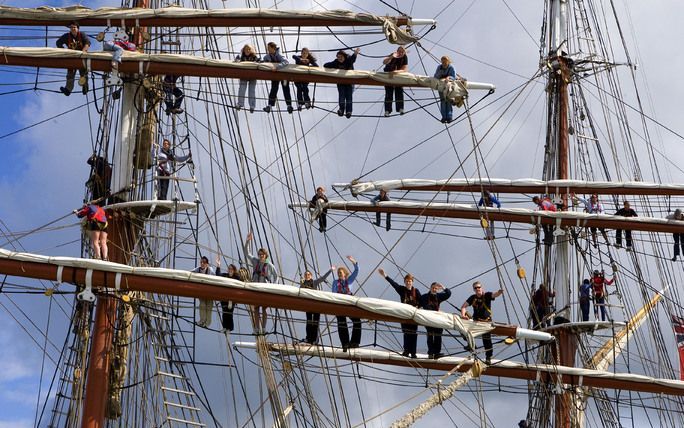 Het evenement Sail Kampen 2010 gaat niet door als de bijbehorende kermis geschrapt wordt. Dat zegt voorzitter Hofman van de Stichting Sail Kampen. Foto ANP