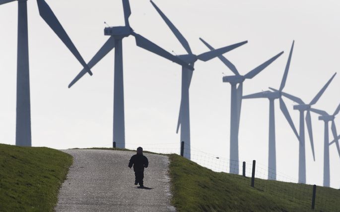 HATTEM - Bij knooppunt Hattemerbroek komen voorlopig geen zeven windmolens te staan. Foto ANP