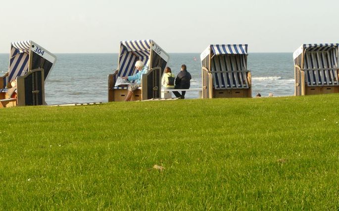 De meeste toeristen komen om gezondheidsredenen op het Duitse waddeneiland Norderney. De zuivere zeelucht zou goed zijn tegen tal van aandoeningen. Foto’s RD