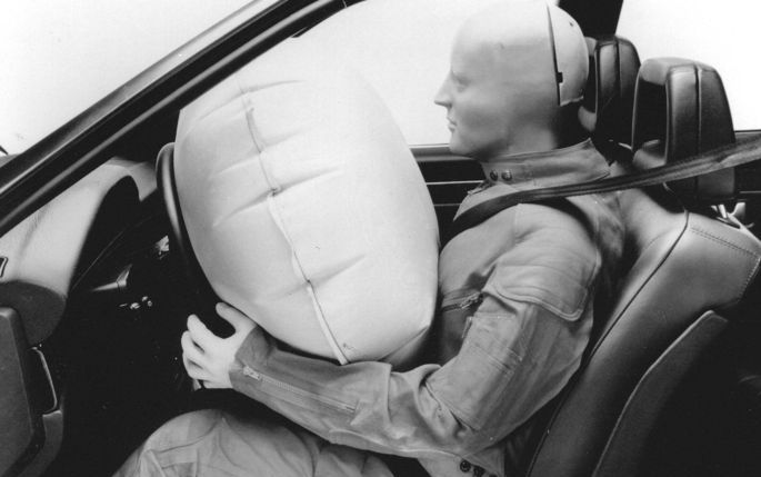 Airbags zijn duur, en daarmee een goede handel. Foto ANP