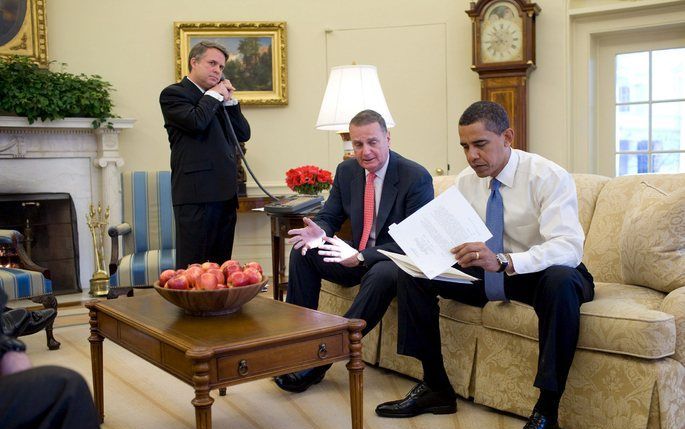 „Barack Obama heeft niet veel ruimte om zelfkritisch te zijn.” - Foto EPA