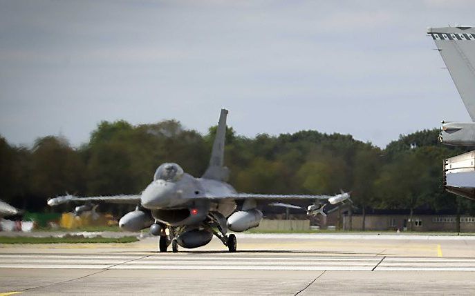 Nederlandse F-16's, beeld ANP.