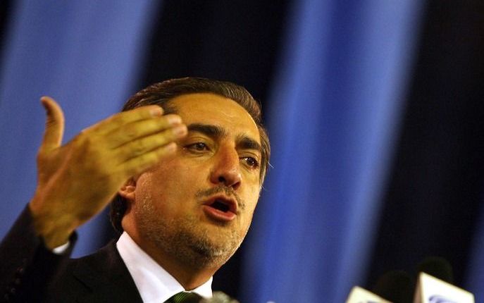 De Afghaanse ex–presidentskandidaat Abdullah Abdullah. Foto EPA