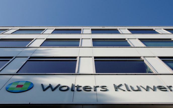 Exterieur van Wolters Kluwer in Amsterdam. Foto ANP