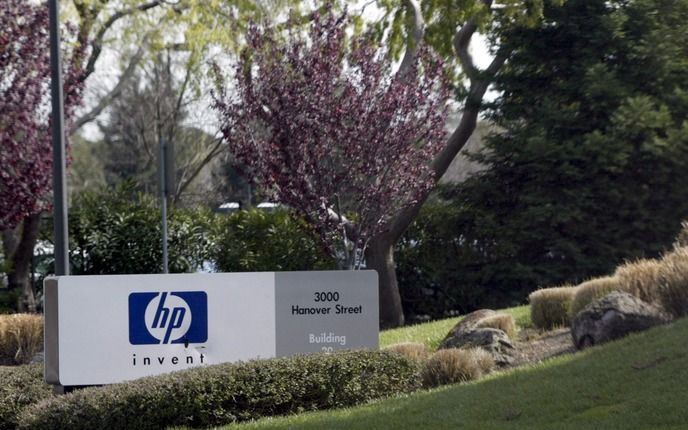 Hewlett–Packard heeft in het derde kwartaal van zijn gebroken boekjaar 19 procent minder winst behaald dan een jaar eerder. Foto EPA