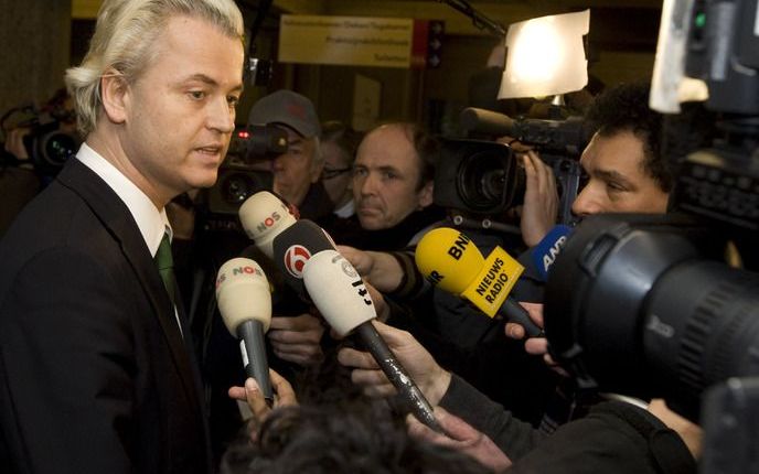 PVV-leider Wilders. Foto ANP