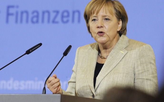 BERLIJN - De Duitse bondskanselier Angela Merkel. Foto EPA