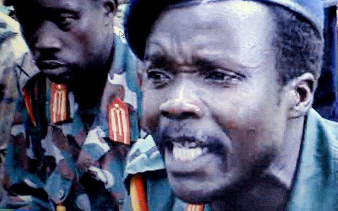 Joseph Kony, leider van het Verzetsleger van de Heer. Foto EPA