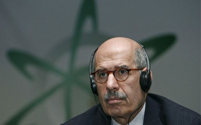 Het hoofd van de nucleaire waakhond van de Verenigde Naties Mohammed ElBaradei. Foto EPA