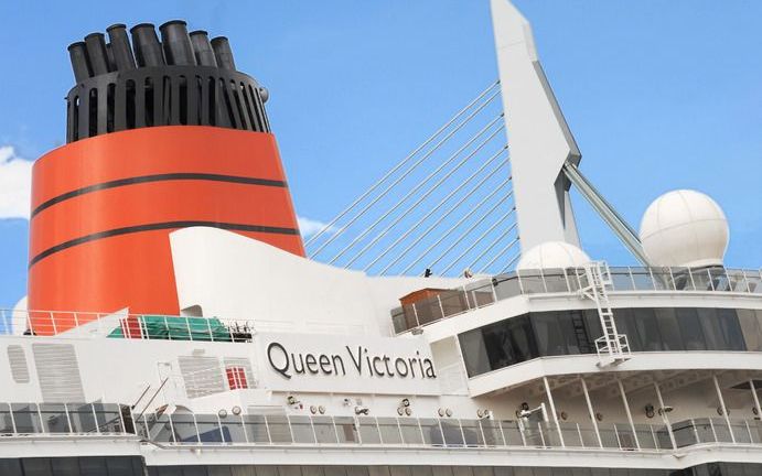 ROTTERDAM – De brandweer in Rotterdam krijgt een speciaal team dat branden op grote cruiseschepen kan bestrijden. Zeventig brandweermannen van het Rotterdamse korps volgen deze maanden een speciale training voor de nieuwe ploeg. Foto ANP