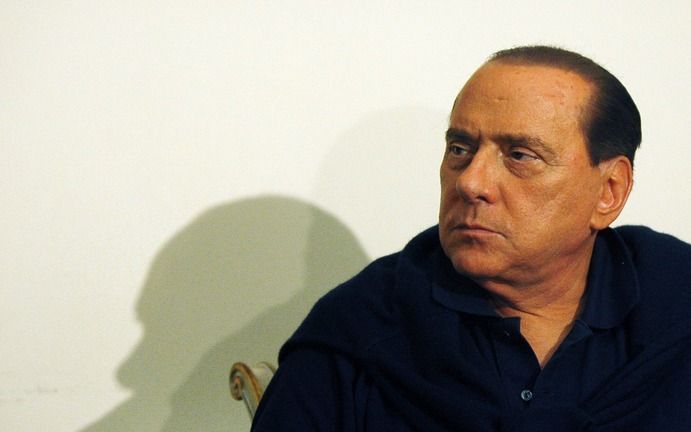 Berlusconi lijdt aan een milde vorm van roodvonk. Het is zeldzaam dat roodvonk overspringt op volwassenen. Foto EPA