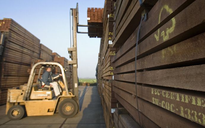 Arbeidsinspectie: Veel ongelukken met heftrucks. Foto ANP