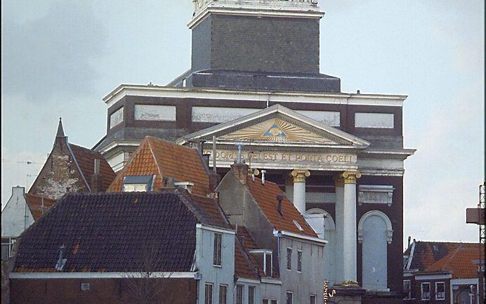 Archieffoto van de Hartebrugkerk in Leiden. beeld ANP