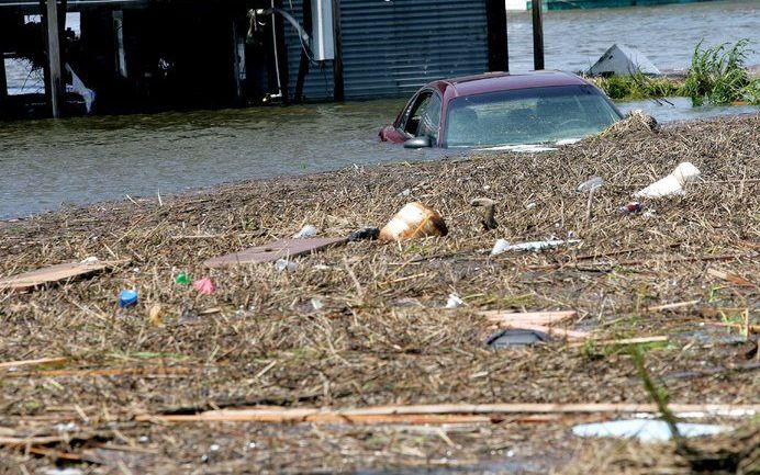 JUVENTUD – Luchtfoto van verwoeste huizen op het eiland Juventud ten zuiden van Cuba na de tropische storm Gustav. De storm ging zaterdag als orkaan van de vierde categorie op het eiland aan land met windsnelheden van 350 kilometer per uur. Meer dan 120.0