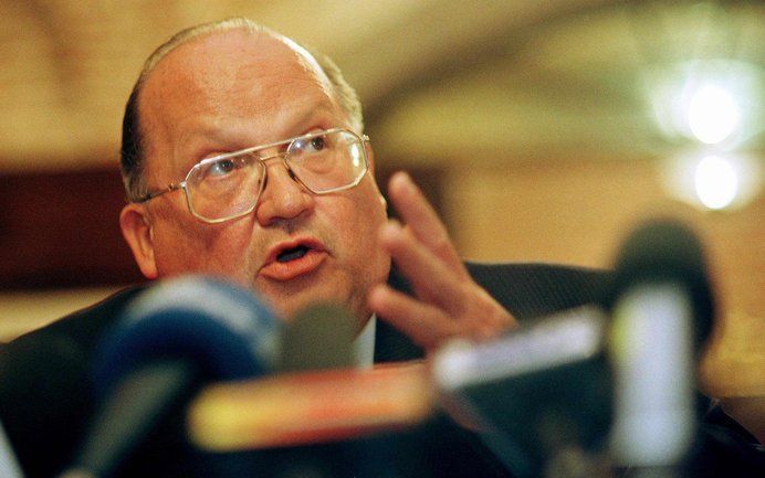 De voormalige premier van België, Jean–Luc Dehaene, is de nieuwe voorzitter van de raad van bestuur van Dexia. Foto EPA