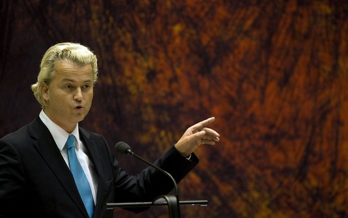 DEN HAAG - PVV-leider Wilders stelt zich op achter Israël in het conflict in het Midden-Oosten. „Geweld tegen terreur is zelden buitenproportioneel”, reageerde hij zondag op de Israëlische luchtaanvallen op de Gazastrook. Foto: ANP