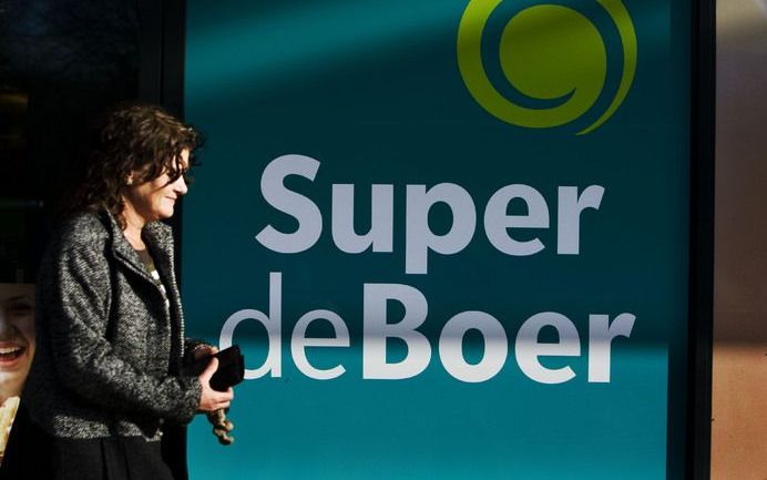 Supermarktconcern Super de Boer heeft een lastig eerste kwartaal achter de rug. Foto ANP