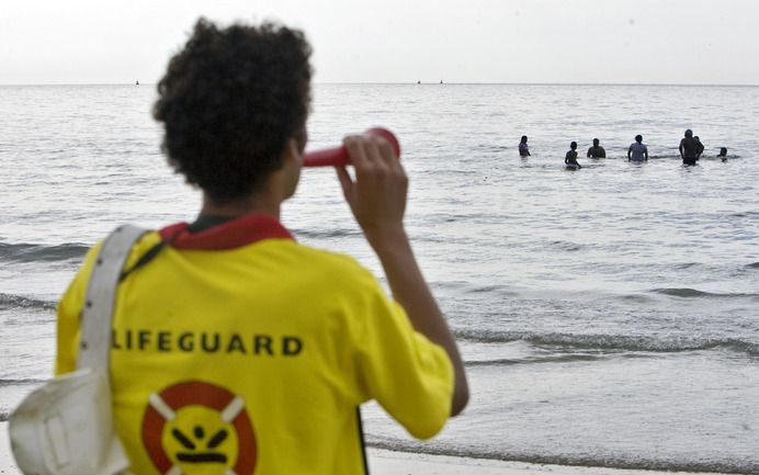 De reddingsbrigade heeft het druk de afgelopen weken. Foto ANP