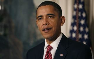 Obama: De tijd van praten is voorbij. Foto EPA