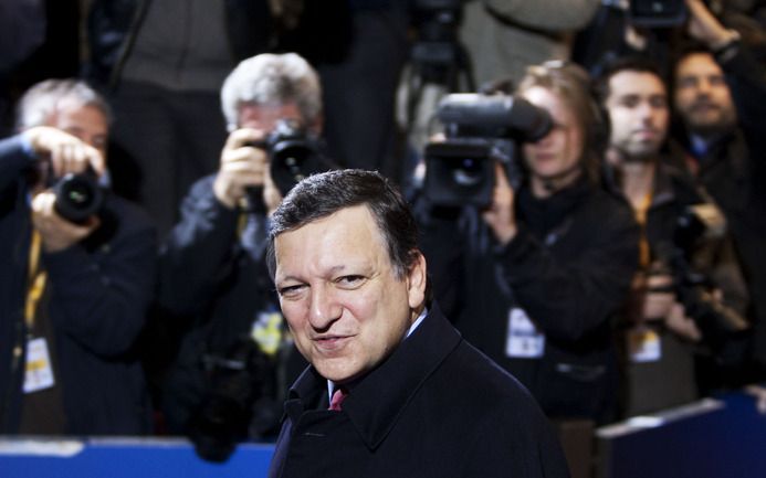 Voorzitter Europese Commissie Barroso. Foto ANP.