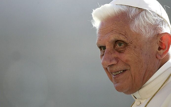 VATICAANSTAD - Paus Benedictus XVI. Foto EPA