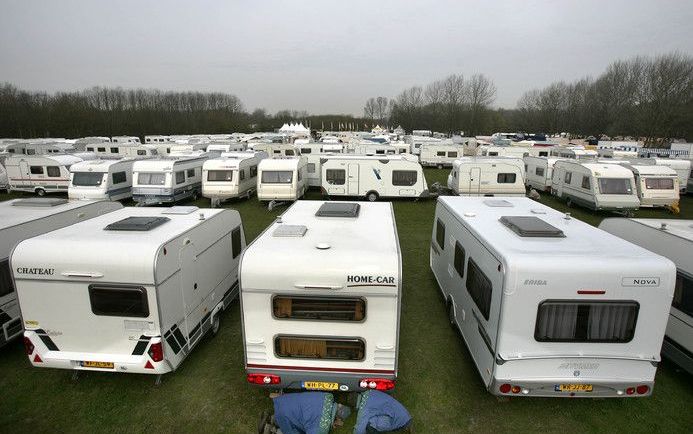 JANDELSBRUNN - De Duitse fabrikant van caravans Knaus Tabbert is failliet. Na een mislukt reddingsplan heeft de maker van onder meer Eifelland-, Knaus- en Wilkcaravans donderdag uitstel van betaling aangevraagd. Foto ANP