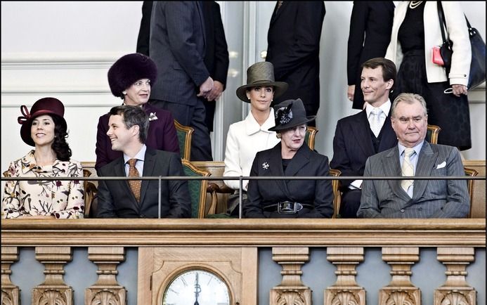 De populariteit van het Deense koningshuis blijkt in de peilingen duidelijk te hebben ingeleverd. Foto EPA