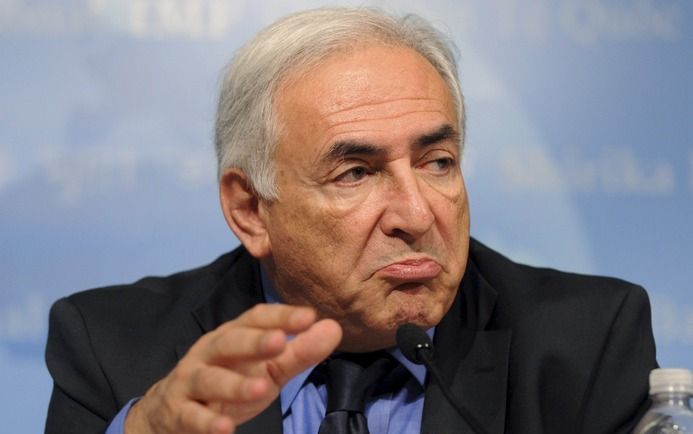 IIMF-voorman Strauss-Kahn. - Foto EPA