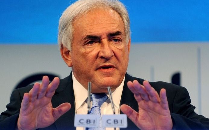 Strauss–Kahn waarschuwt voor nieuwe recessie. Foto EPA