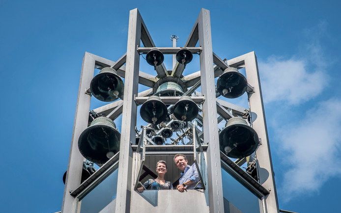 Het carillon op de campus van de Universiteit Twente. beeldutwente.nl