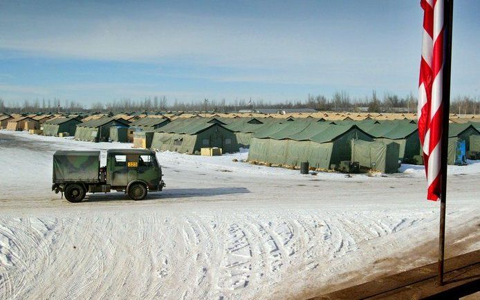 Er komen duizend oude legertrucks van Defensie te koop. Foto ANP