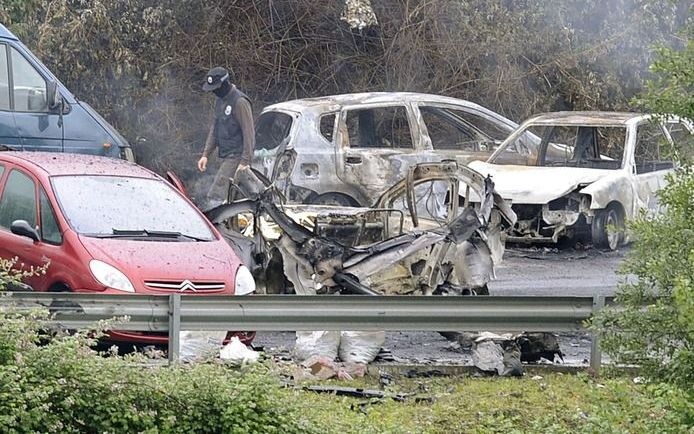 Bomaanslag in Spaans Baskenland. Foto EPA