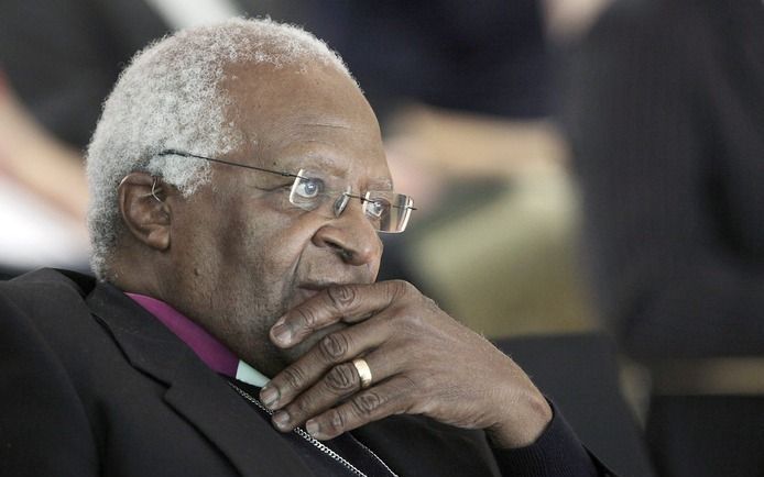 Een bekende inleider is bisschop Desmond Tutu. Foto EPA