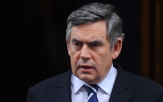 LONDEN – De Labourpartij van de Britse premier Gordon Brown loopt in op de Conservatieven van oppositieleider David Cameron. Foto EPA