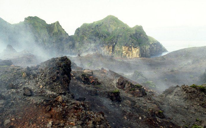 Op IJsland heeft donderdag een aardbeving plaatsgevonden met een kracht van 6,1 op de schaal van Richter. Het epicentrum van de beving was op 50 kilometer ten zuidoosten van de hoofdstad Reykjavik. Foto ANP