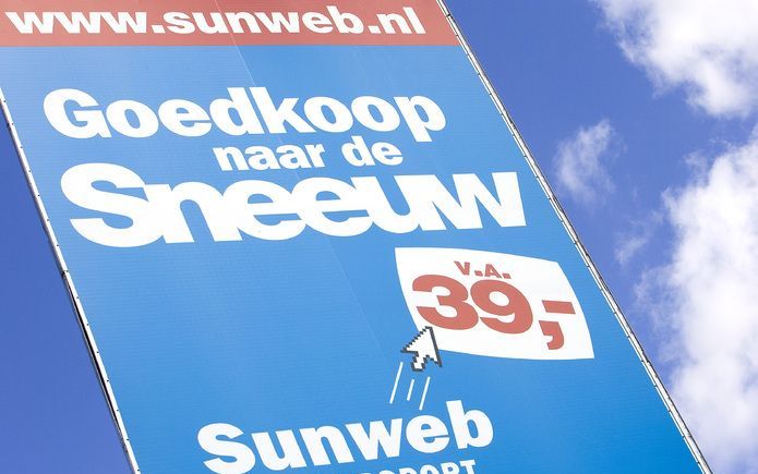 Boekingen voor de zon– en wintersportvakanties bij reisbureaus komt voorzichtig op gang. Foto ANP