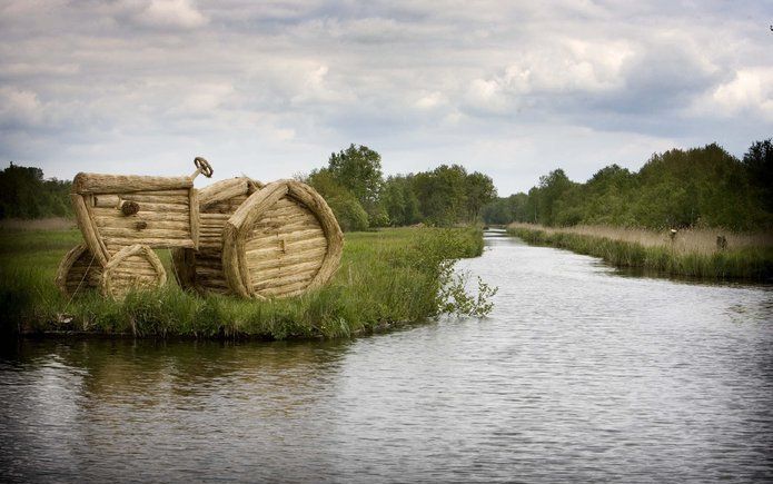 Natuurgebied de Weerribben is een veengebied. Foto ANP