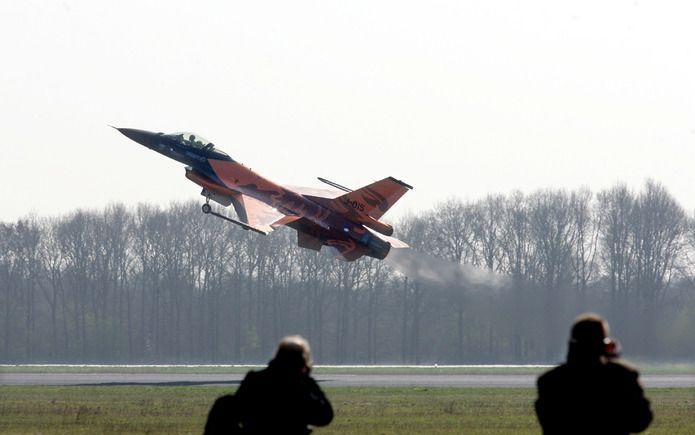 VOLKEL – Vliegbasis Volkel stevent dit jaar af op een recordaantal klachten over geluidshinder en andere overlast. De belangrijkste oorzaak zijn de Luchtmachtdagen die in juni in Volkel werden gehouden. Foto ANP