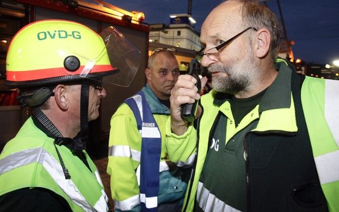 „Het werd een beetje een te realistische oefening”, constateerde een woordvoerder van de Hulpverleningsdienst Groningen na afloop.