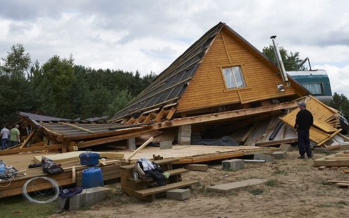 Tornado's in Polen. Foto EPA