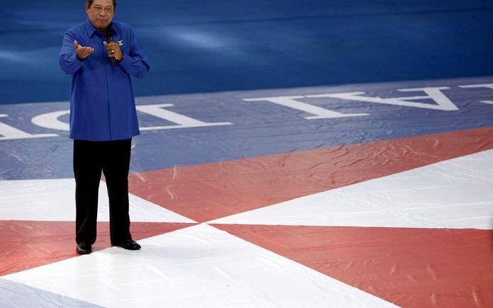 De Indonesische president Susilo Bambang Yudhoyono. Foto EPA