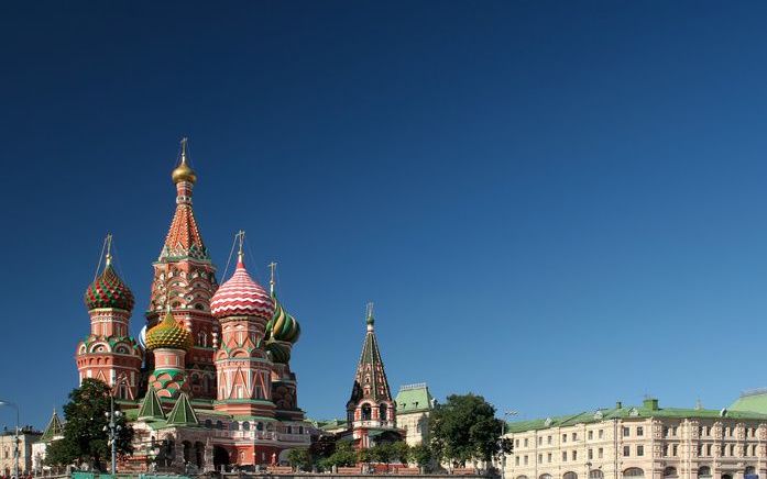 De Sint-Basiliuskathedraal aan het Rode Plein in Moskou. beeld Fotolia